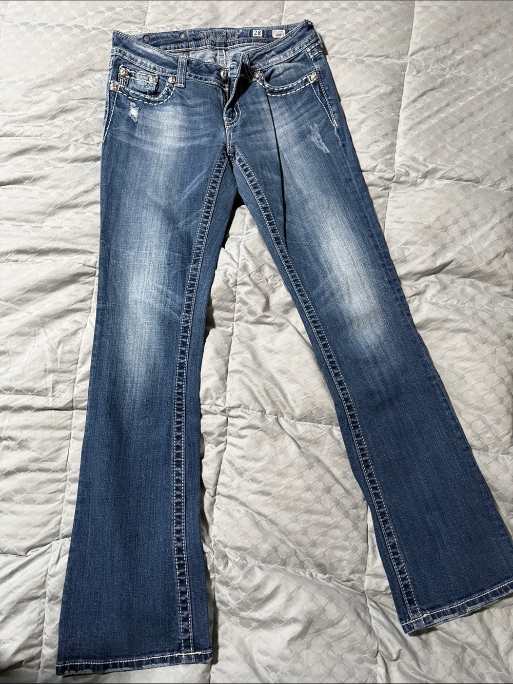 Miss Me Women’s Blue Flare Jeans